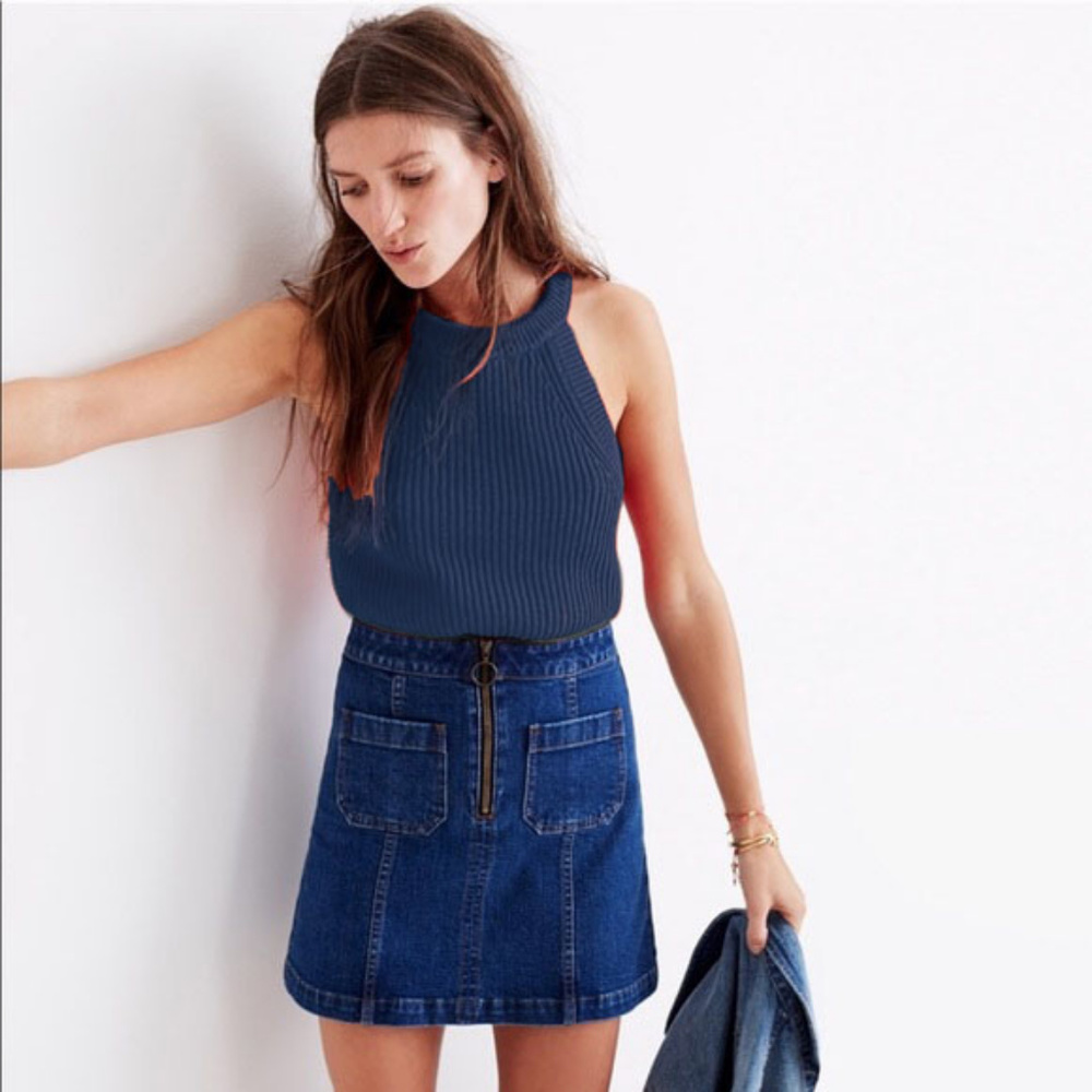 Madewell navy blue 🌊 tank top